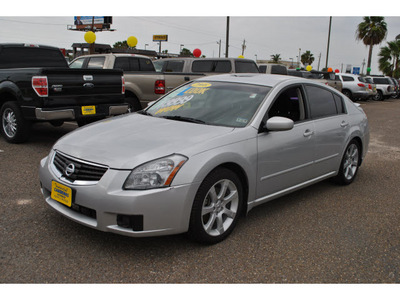 nissan maxima 2008 silver sedan se gasoline 6 cylinders front wheel drive cont  variable trans  78550