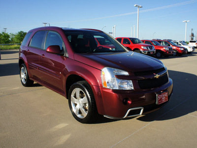 chevrolet equinox 2008 dk  red suv sport gasoline 6 cylinders front wheel drive automatic 75110