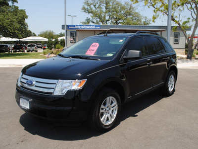 ford edge 2007 black suv gasoline 6 cylinders front wheel drive automatic with overdrive 76087