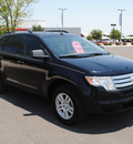 ford edge 2007 black suv gasoline 6 cylinders front wheel drive automatic with overdrive 76087