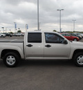 gmc canyon 2007 silver sle gasoline 4 cylinders rear wheel drive automatic 76087