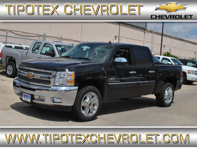 chevrolet silverado 1500 2012 black lt flex fuel 8 cylinders 2 wheel drive automatic 78521