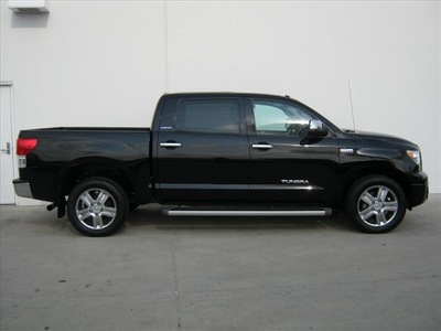 toyota tundra 2010 black limited gasoline 8 cylinders 2 wheel drive automatic 78577