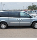 chrysler town and country 2005 lt  blue van touring gasoline 6 cylinders front wheel drive automatic 78539