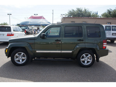 jeep liberty 2009 green suv limited gasoline 6 cylinders 2 wheel drive automatic 78539