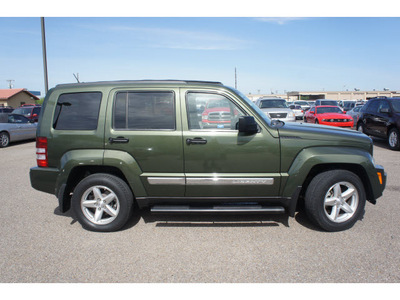 jeep liberty 2009 green suv limited gasoline 6 cylinders 2 wheel drive automatic 78539