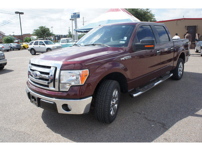 ford f 150 2009 dk  red xlt gasoline 8 cylinders 2 wheel drive automatic 78539