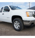 gmc sierra 1500 2012 white sle flex fuel 8 cylinders 4 wheel drive automatic 77521