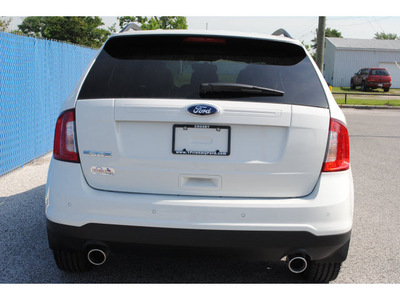 ford edge 2012 white suv se gasoline 6 cylinders front wheel drive automatic 77532