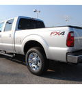 ford f 250 super duty 2012 ingot silver lariat biodiesel 8 cylinders 4 wheel drive shiftable automatic 77532