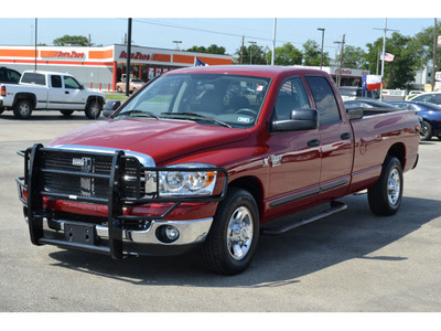 dodge ram pickup 2500 2007 dk  red pickup truck lone star ed  diesel 6 cylinders rear wheel drive automatic 76801