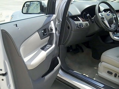 ford edge 2011 silver suv limited gasoline 6 cylinders front wheel drive shiftable automatic 77532
