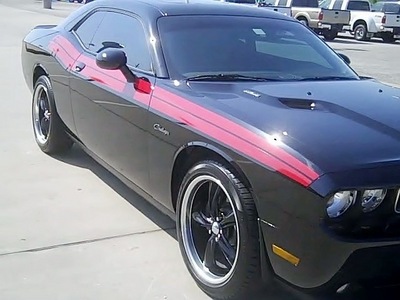 dodge challenger 2012 black coupe r t gasoline 8 cylinders rear wheel drive automatic 77532