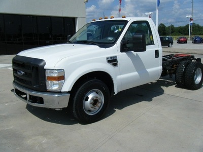 ford f 350 2010 white super duty 8 cylinders standard 77532