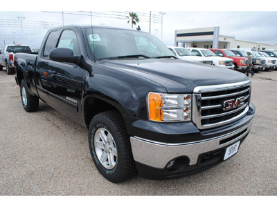 gmc sierra 1500 2012 black sle flex fuel 8 cylinders 4 wheel drive 6 speed automatic 77539