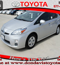 toyota prius 2011 silver hatchback hybrid 4 cylinders front wheel drive automatic 76011