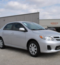 toyota corolla 2011 silver sedan le gasoline 4 cylinders front wheel drive automatic 76011