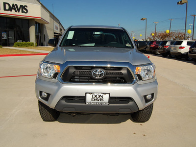toyota tacoma 2012 silver prerunner v6 gasoline 6 cylinders 2 wheel drive automatic 76011