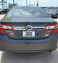 toyota camry hybrid 2012 gray sedan xle hybrid 4 cylinders front wheel drive automatic 76011