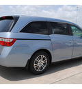 honda odyssey 2012 lt  blue van gasoline 6 cylinders front wheel drive 5 speed automatic 77025