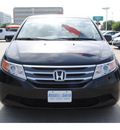 honda odyssey 2012 black van gasoline 6 cylinders front wheel drive 5 speed automatic 77025