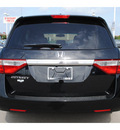 honda odyssey 2012 black van gasoline 6 cylinders front wheel drive 5 speed automatic 77025