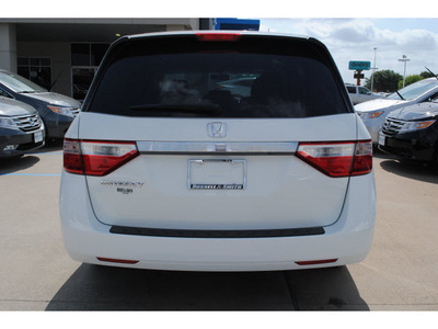honda odyssey 2012 white van ex gasoline 6 cylinders front wheel drive 5 speed automatic 77025