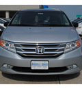 honda odyssey 2012 silver van gasoline 6 cylinders front wheel drive 6 speed automatic 77025