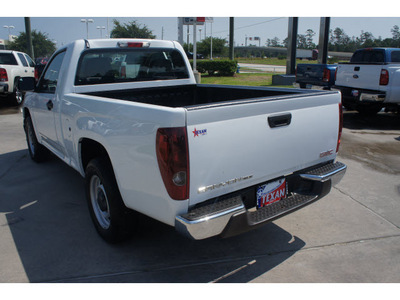 gmc canyon 2010 white work truck gasoline 4 cylinders 2 wheel drive automatic 77338