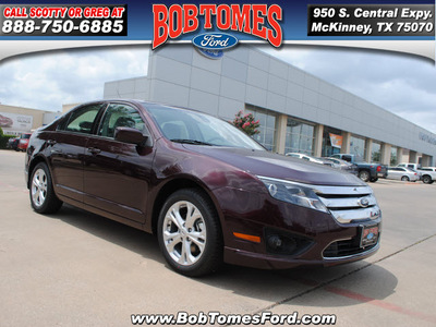 ford fusion 2012 dk  red sedan 4dr sdn se fwd gasoline 4 cylinders front wheel drive 6 speed automatic 75070