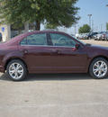 ford fusion 2012 maroon sedan 4dr sdn se fwd gasoline 4 cylinders front wheel drive 6 speed automatic 75070