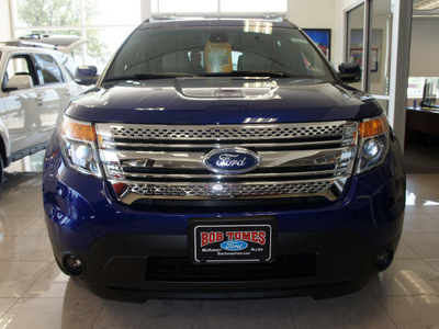 ford explorer 2013 blue suv fwd 4dr limited flex fuel 6 cylinders 2 wheel drive 5 speed automatic 75070