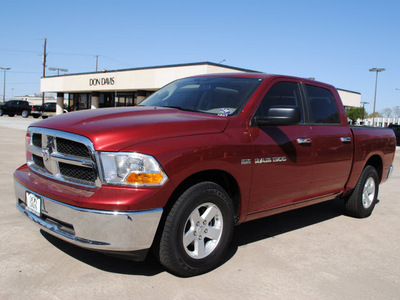 dodge ram 1500 2011 dk  red slt gasoline 8 cylinders 2 wheel drive automatic 76011