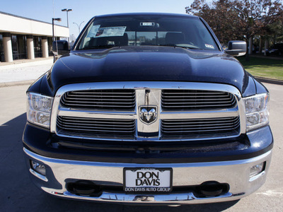 ram ram pickup 1500 2012 dk  blue lone star gasoline 8 cylinders 2 wheel drive automatic 76011