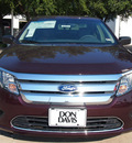 ford fusion 2012 maroon sedan s gasoline 4 cylinders front wheel drive automatic 76011