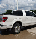 ford f 150 2012 white platinum gasoline 6 cylinders 2 wheel drive automatic 76011