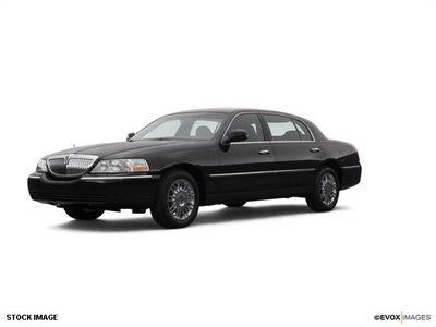 lincoln town car 2007 silver sedan gasoline 8 cylinders rear wheel drive 4 speed automatic 77351