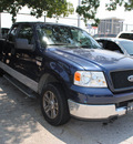 ford f 150 2005 blue pickup truck gasoline 8 cylinders rear wheel drive 4 speed automatic 75062