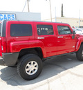 hummer h3 2007 red suv gasoline 5 cylinders 4 wheel drive automatic 79925