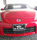 nissan 350z 2007 red gasoline 6 cylinders rear wheel drive automatic 79925