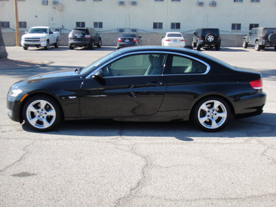 bmw 3 series 2007 black coupe 328i gasoline 6 cylinders rear wheel drive automatic 79925