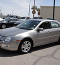 ford fusion 2008 silver sedan v6 sel gasoline 6 cylinders front wheel drive automatic 79925