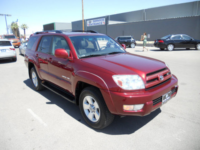 toyota 4runner 2005 maroon suv limited gasoline 8 cylinders 4 wheel drive automatic 79925