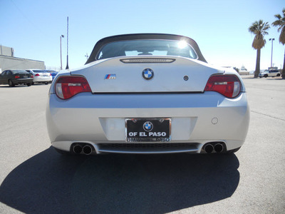 bmw z4 m 2006 silver gasoline 6 cylinders rear wheel drive automatic 79925