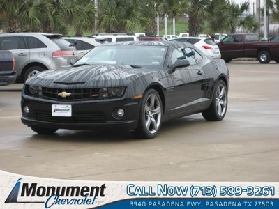 chevrolet camaro 2012 black coupe ss gasoline 8 cylinders rear wheel drive manual 77503