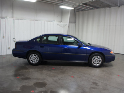 chevrolet impala 2005 blue sedan gasoline 6 cylinders front wheel drive automatic 76108