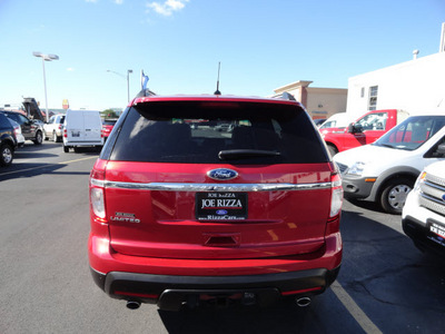 ford explorer 2011 red suv limited gasoline 6 cylinders 2 wheel drive automatic with overdrive 60546