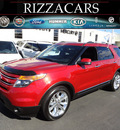 ford explorer 2011 red suv limited gasoline 6 cylinders 2 wheel drive automatic with overdrive 60546