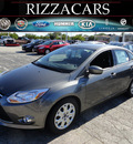 ford focus 2012 gray sedan se flex fuel 4 cylinders front wheel drive automatic with overdrive 60546