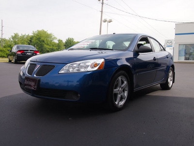 pontiac g6 2006 blue sedan gt gasoline 6 cylinders front wheel drive automatic 44410